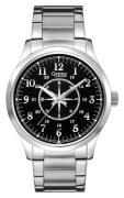 Bulova Herreur 43A108 Caravelle Sort/Stål Ø42 mm