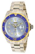 Invicta Herreur 13788 Pro Diver Sølvfarvet/Stål Ø47 mm