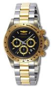 Invicta Herreur 9224 Speedway Cougar Sort/Stål Ø39.5 mm