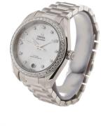 Omega Dameur 220.15.34.20.55.001 Seamaster Aqua Terra 150M Hvid/Stål