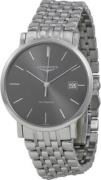 Longines Herreur L4.810.4.72.6 Elegant Grå/Stål Ø37 mm