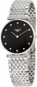 Longines Herreur L4.755.4.58.6 La Grande Classique De Sort/Stål Ø36
