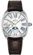 Zenith Dameur 16.1925.692-01.C725 Heritage Sølvfarvet/Læder 37x37 mm