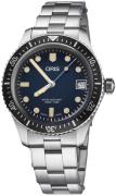 Oris Herreur 01 733 7747 4055-07 8 17 18 Diving Blå/Stål Ø36 mm