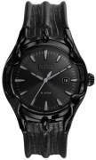 Diesel Herreur DZ2193 Vert Sort/Læder Ø44 mm