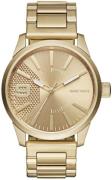 Diesel Herreur DZ1761 Rasp Guldfarvet/Guldtonet stål Ø46 mm