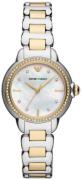 Emporio Armani Dameur AR11524 Mia Hvid/Guldtonet stål Ø32 mm