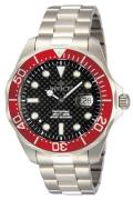 Invicta Herreur 12565 Pro Diver Sort/Stål Ø47 mm