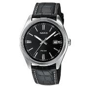 Casio Herreur MTP-1302PL-1AVEF Collection Sort/Læder Ø38 mm