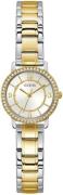 Guess Dameur GW0468L4 Melody Sølvfarvet/Gul guldtonet stål Ø28 mm