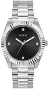 Guess Herreur GW0542G1 Connoisseur Sort/Stål Ø42 mm