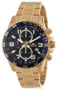 Invicta Herreur 14878 Specialty Blå/Gul guldtonet stål Ø45 mm