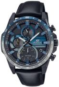 Casio Herreur EQS-940NL-1AVUEF Edifice Grå/Læder Ø45.5 mm