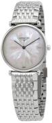 Longines Dameur L4.512.4.05.6 La Grande Classique De Hvid/Stål Ø29