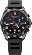 Victorinox Herreur V241889 Fieldforce Sort/Gummi Ø42 mm