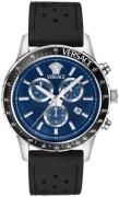 Versace Herreur VEZCA0124 Sport Blå/Læder Ø44 mm