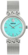 Versace Dameur VETCA0324 Mythos Turkis/Stål Ø36 mm