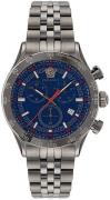 Versace Herreur VEQX00722 Hellenyium Blå/Stål Ø44 mm