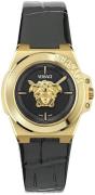 Versace Dameur VE8D00324 Hera Sort/Læder Ø37 mm