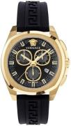 Versace Herreur VE7CA0423 Chrono Sort/Gummi