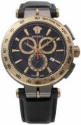 Versace Herreur VE6CA0323 Aion Sort/Læder Ø45 mm