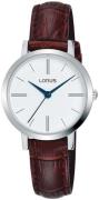 Lorus Dameur RG289QX9 Classic Hvid/Læder Ø28 mm