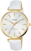 Lorus Dameur RG240PX8 Fashion Sølvfarvet/Læder Ø34 mm
