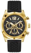 Guess Herreur GW0729G2 Resistance Sort/Gummi Ø44 mm