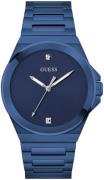 Guess Herreur GW0833G1 Vinyl Blå/Stål Ø44 mm