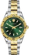 Versace Herreur VE3A00720 Hellenyium Grøn/Stål Ø42 mm