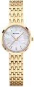 Bering Dameur 19126-734 Classic Hvid/Gul guldtonet stål Ø26 mm