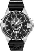 Philipp Plein Herreur PWAAA1622 The Skull Sort/Gummi Ø44 mm