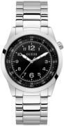 Guess Herreur GW0493G1 Max Sort/Stål Ø42 mm