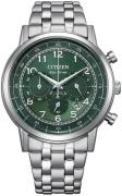Citizen Herreur CA4630-53X Chrono Grøn/Stål Ø42 mm
