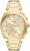 Fossil Herreur FS6119 Everett Guld/Gul guldtonet stål Ø42 mm