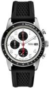 Fossil Herreur FS6087 Sport Hvid/Gummi Ø42 mm