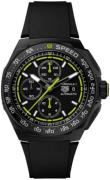TAG Heuer Herreur CBZ2086.FT8098 Formula 1 Sort/Gummi Ø44 mm