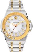 Versace Herreur VEDY00519 Chain Reaction Sølvfarvet/Stål Ø46 mm