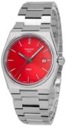 Tissot Dameur T137.210.11.421.00 PRX Rød/Stål Ø35 mm