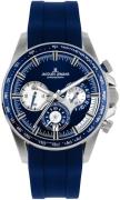 Jacques Lemans Herreur 1-2127B Liverpool Blå/Gummi Ø40 mm