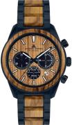 Jacques Lemans Herreur 1-2115P Eco Power Solar Brun/Tekstil Ø44 mm