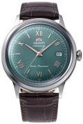 Orient Herreur RA-AC0023E30B Bambino Grøn/Læder Ø40.5 mm
