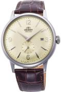 Orient Herreur RA-AP0003S30B Bambino Sølvfarvet/Læder Ø41 mm