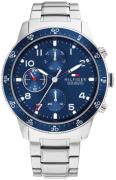 Tommy Hilfiger Herreur 1791949 Jimmy Blå/Stål Ø44 mm
