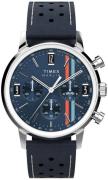 Timex Herreur TW2W99000 Marlin Blå/Læder Ø40 mm