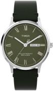 Timex Herreur TW2W50500 The Waterbury Grå/Læder Ø40 mm