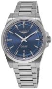 Longines Herreur L3.830.4.92.6 Conquest Blå/Stål Ø41 mm
