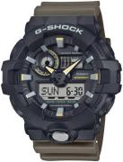 Casio Herreur GA-710TU-1A3ER G-Shock Sort/Gummi Ø53.4 mm