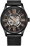Stührling Original Herreur 3942M.3 Atrium Sort/Stål Ø47 mm