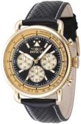 Invicta Herreur 47366 Speedway Sort/Læder Ø44 mm